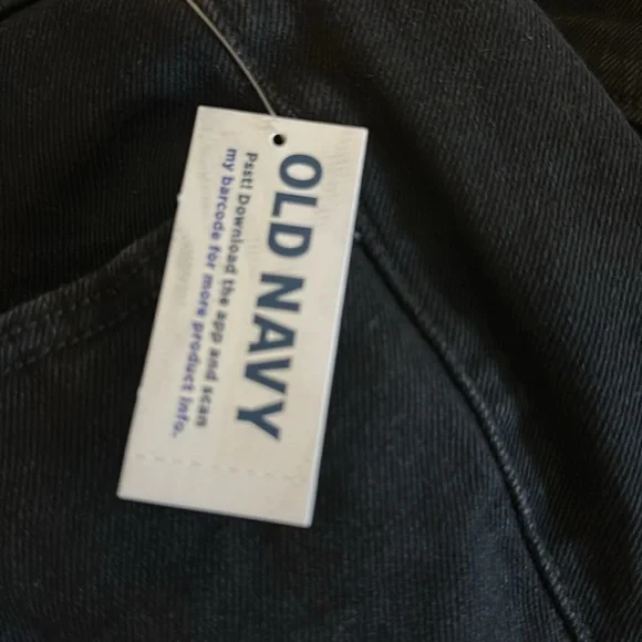 Women's Skinny High Rise Button Black Jeans - Picture 4 of 5